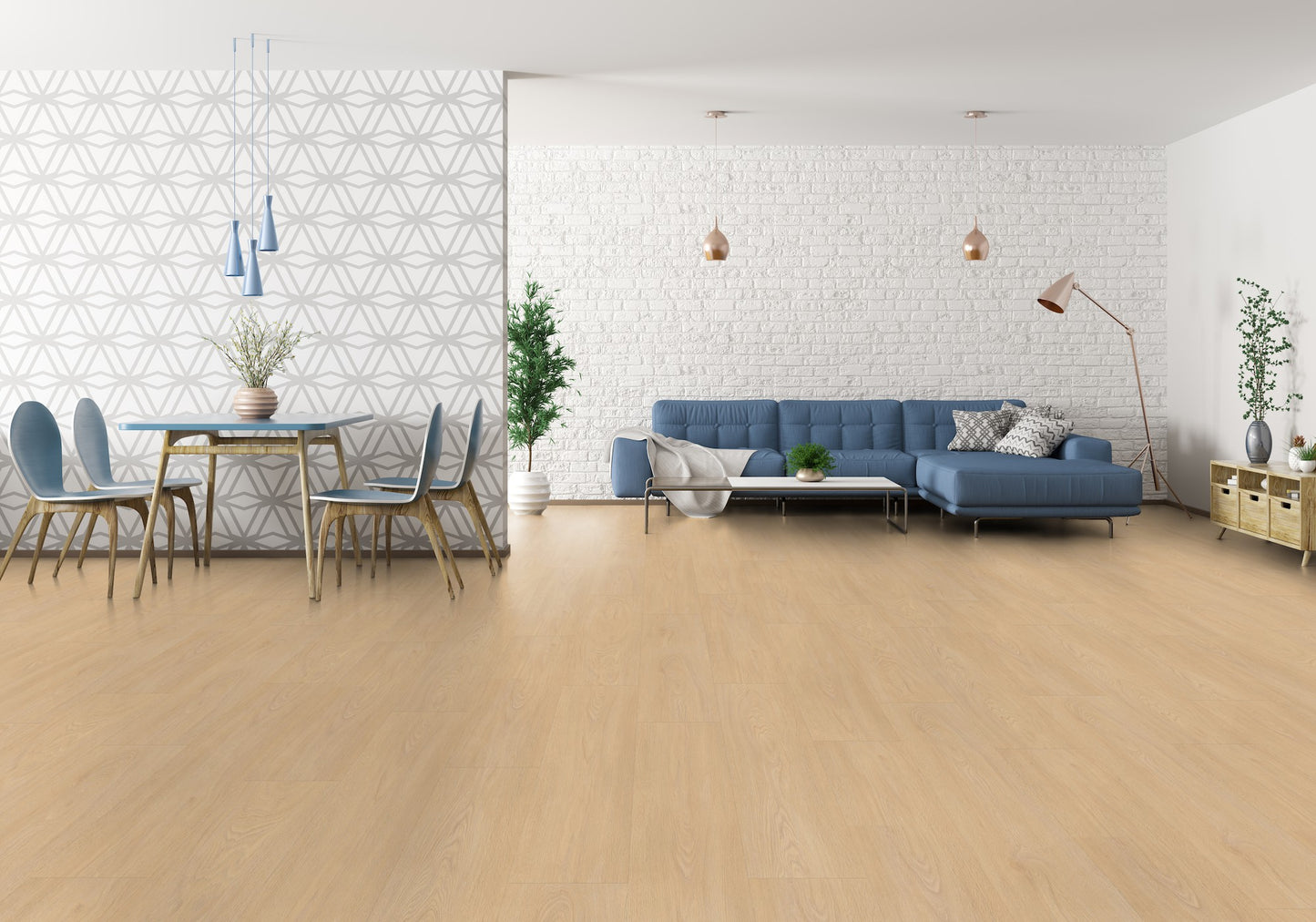 Gerflor Klick Vinyl Virtuo 30 Rigid Acoustic - 1462 Blomma Clear